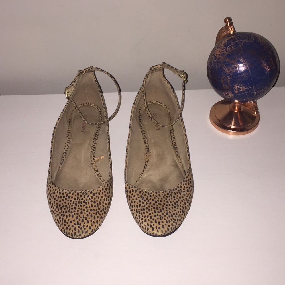 Ankle Strap, Leopard Print Shoe by Old Navy